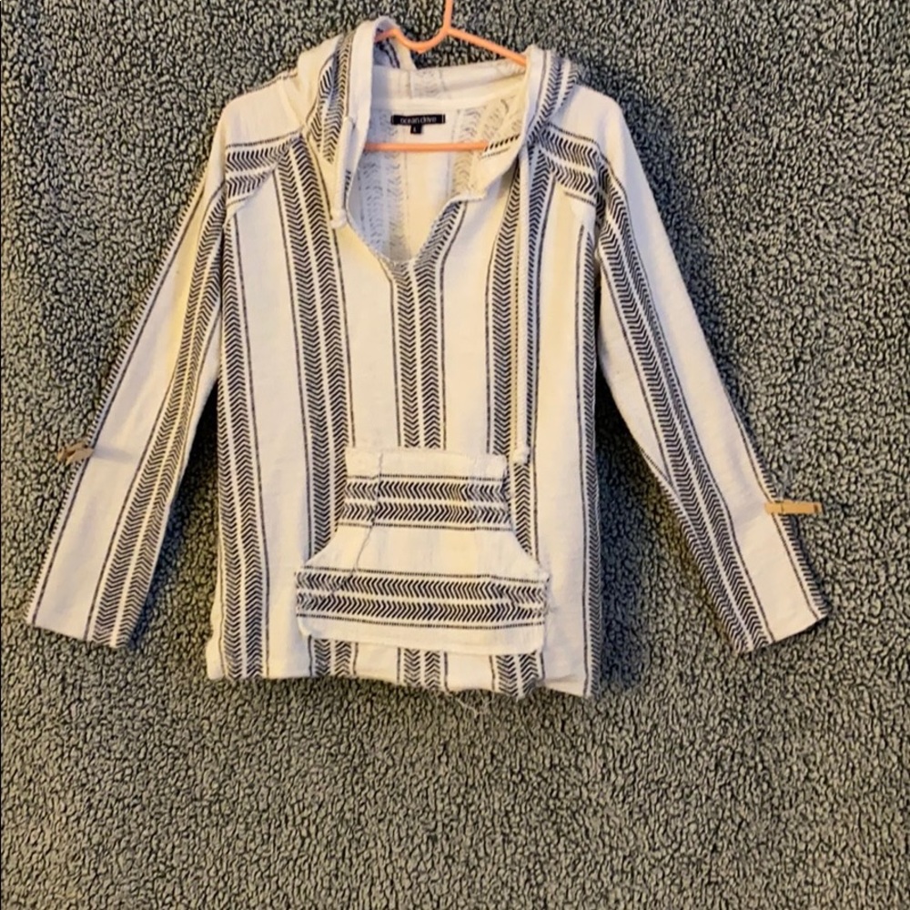 Ocean side sweat shirt